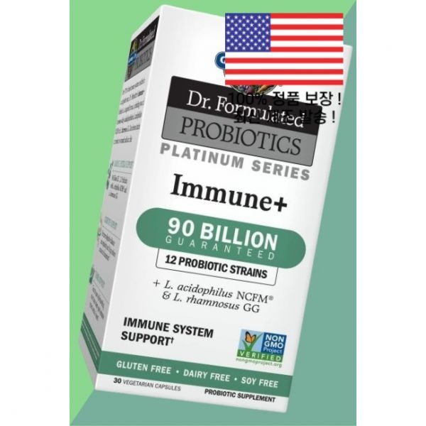 Garden of Life [해외] 가든오브라이프 이뮨 닥터 포뮬레이티드 플래티넘 90B 30개입 Garden of Life Immune Dr Formulated Platinium 30 Count 3849362