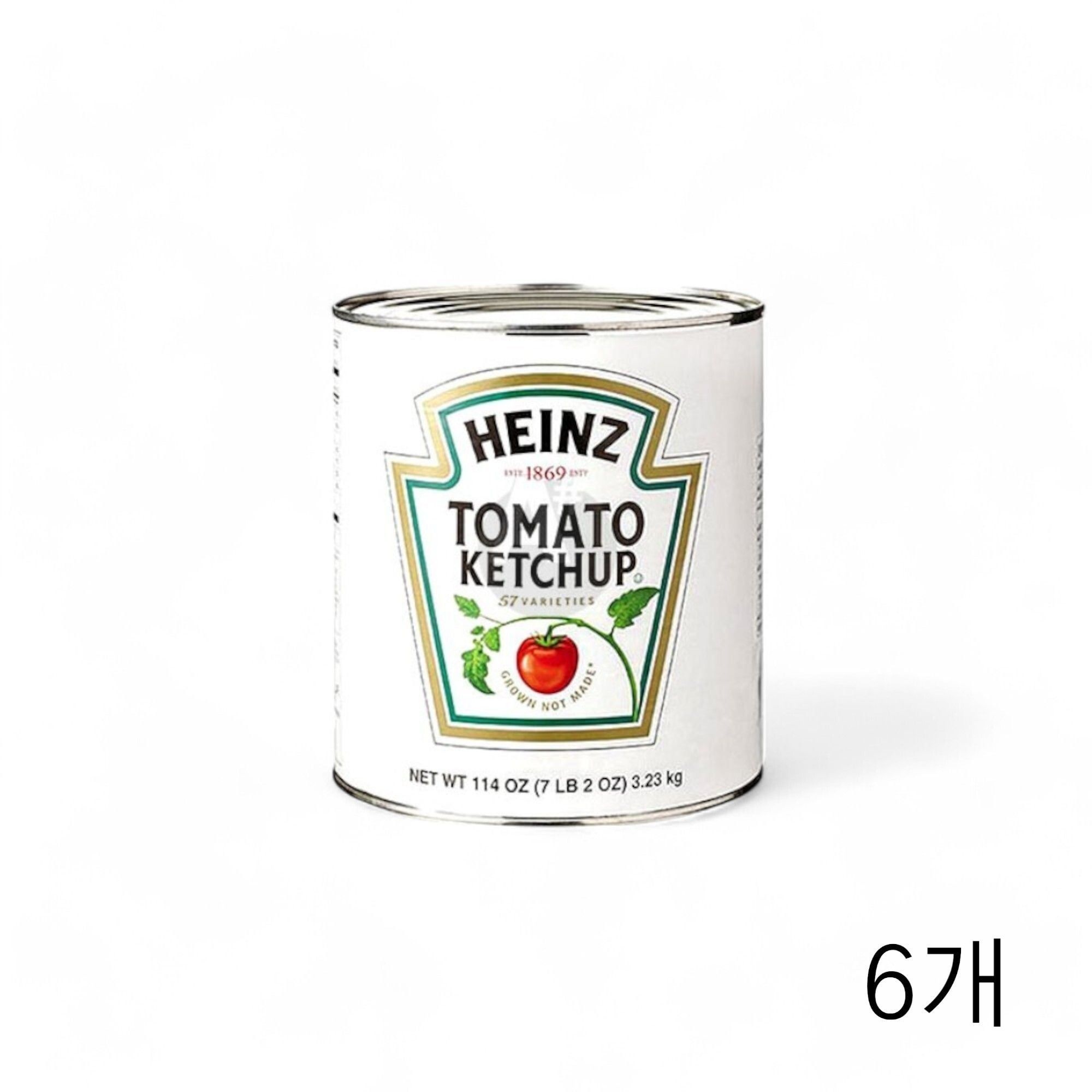 하인즈 토마토 케찹 3.23Kg X 6개 대용량 토마토케첩