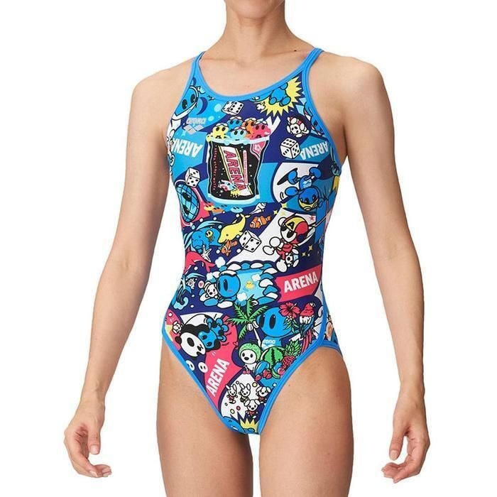 아레나 [패션플러스][아레나]아레나 수입 여자 탄탄이 X백 원피스 수영복 HA60237 (30094651A)