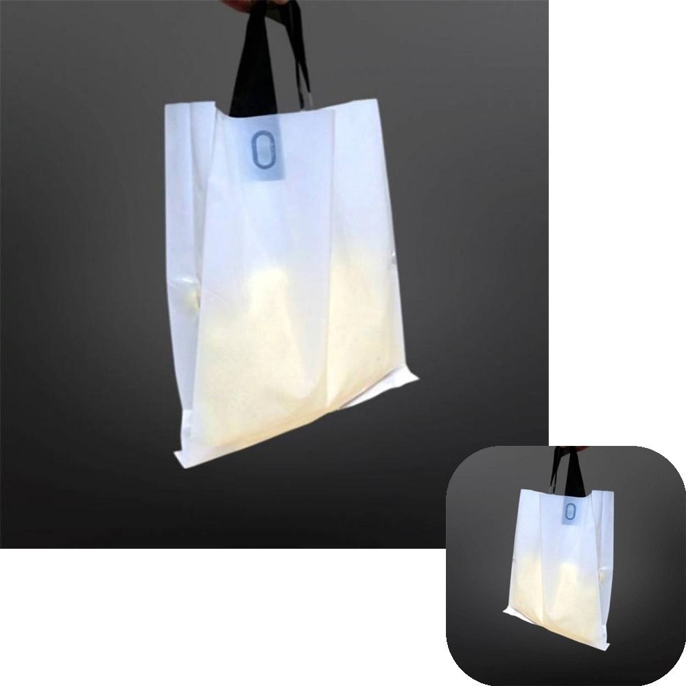 상세설명참조 뮤 비닐백 검정H 질긴 팬시 고급형 봉투 쇼핑백 50매 옆6cm 26X32cm