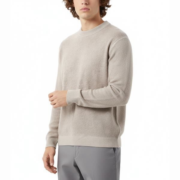 ACNE STUDIOS 북유럽 감성 프린트 크루넥 점퍼 니트 (B60328 AEK)