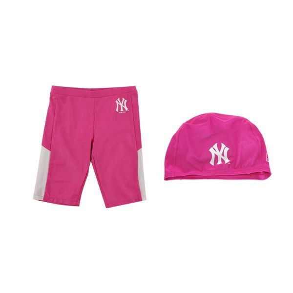 (현대Hmall) MLB 키즈 로고 수영복 팬츠 71SW70831-50P