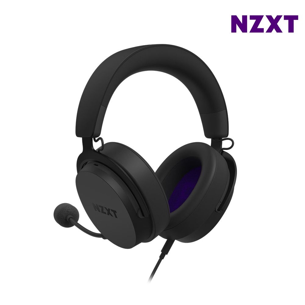 [오늘출발] NZXT RELAY 블랙 게이밍헤드셋 유선헤드셋 릴레이