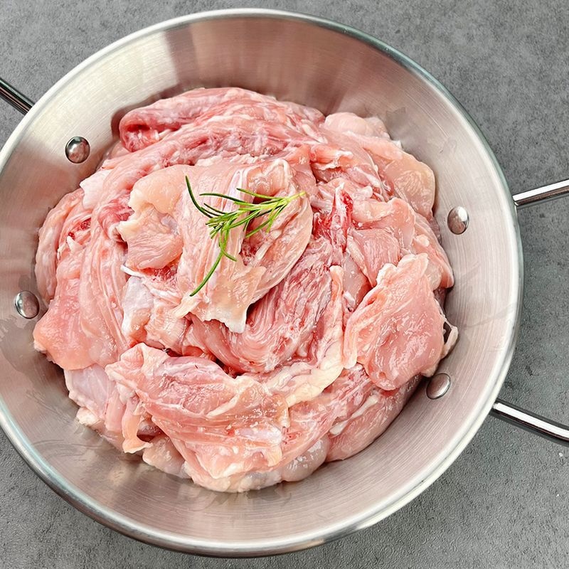 [모던푸드] 닭목살 1kg 2봉 국내산 냉동 닭고기 쫄깃 특수부위
