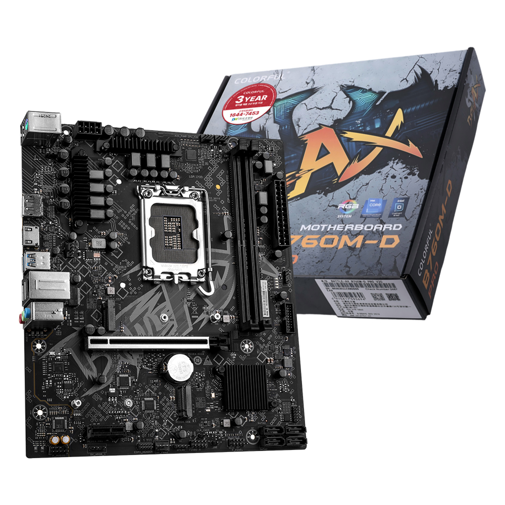 COLORFUL 컬러풀 BATTLE-AX B760M-D PRO V20 도우정보