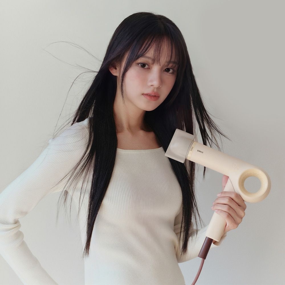 [오늘출발] 유닉스 디오 폴드 프리볼트 하이스피드BLDC 스타일 드라이기(크림베이지) UN-A9300B