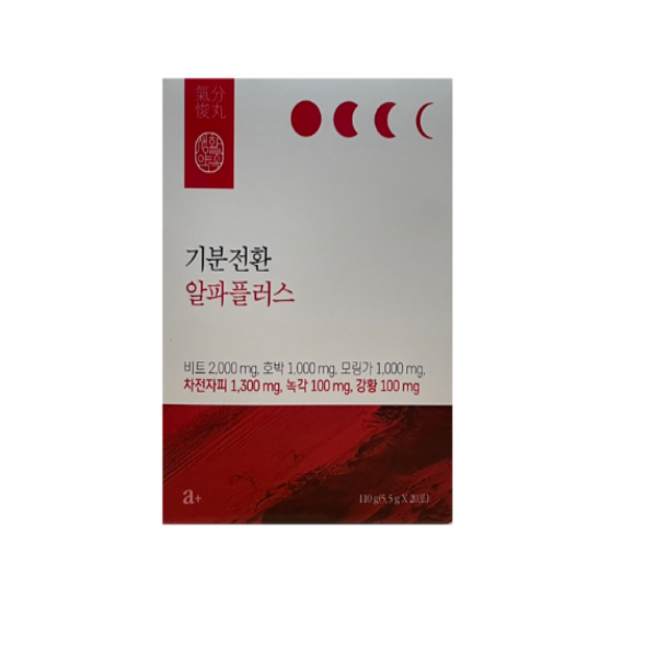 생활약속 기분전환 알파플러스 호박비트환 V라인관리 야식후관리 아침붓기 상쾌한 20포 x 2개