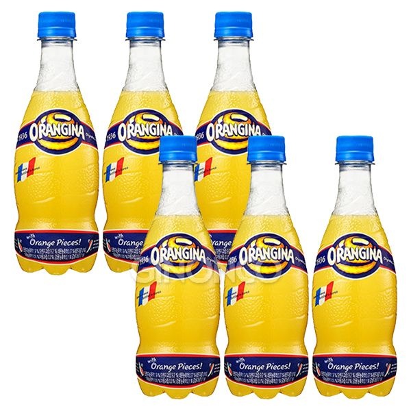 퍼스트APP더블데이롯데칠성 오랑지나 420ml x6 오렌지맛 음료수