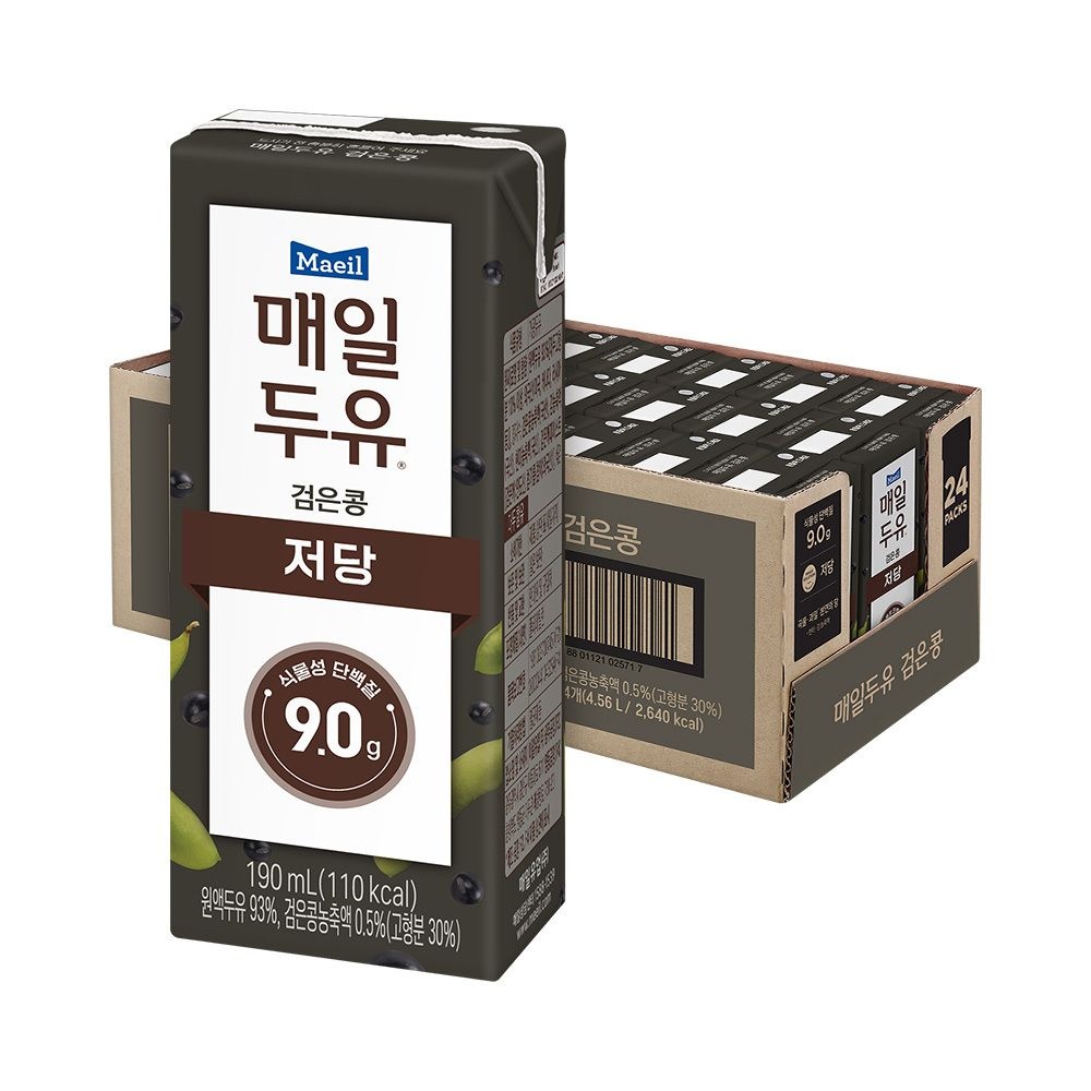 매일두유 검은콩 190ml 24팩