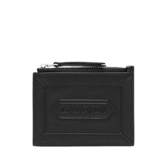LANVIN 랑방 로고 패치 지갑 LMSLSWZ4PIENA24 3165675