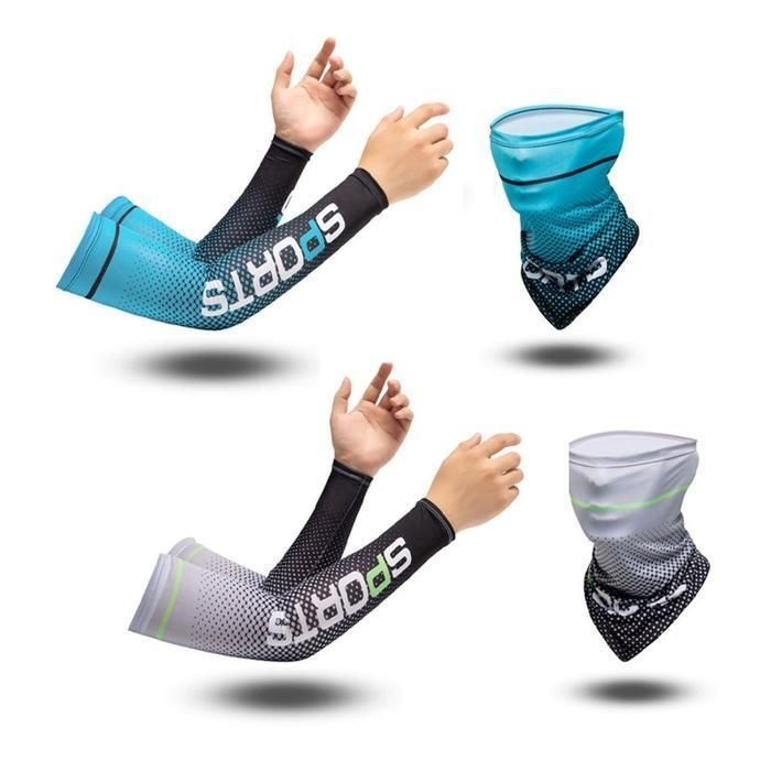 [패션플러스][주식회사 브이와이][JHPMQ100_51DW]팔토시 쿨토시 자외선차단 냉감마스크 세트 (29669798A)