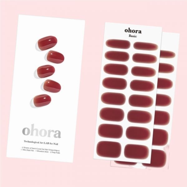 오호라 오호라 네일스티커 1개 N Wine Veil 4617802