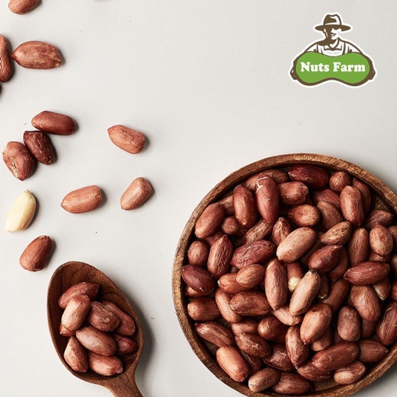 넛츠팜 볶음땅콩 1kg x 2봉/총 2kg