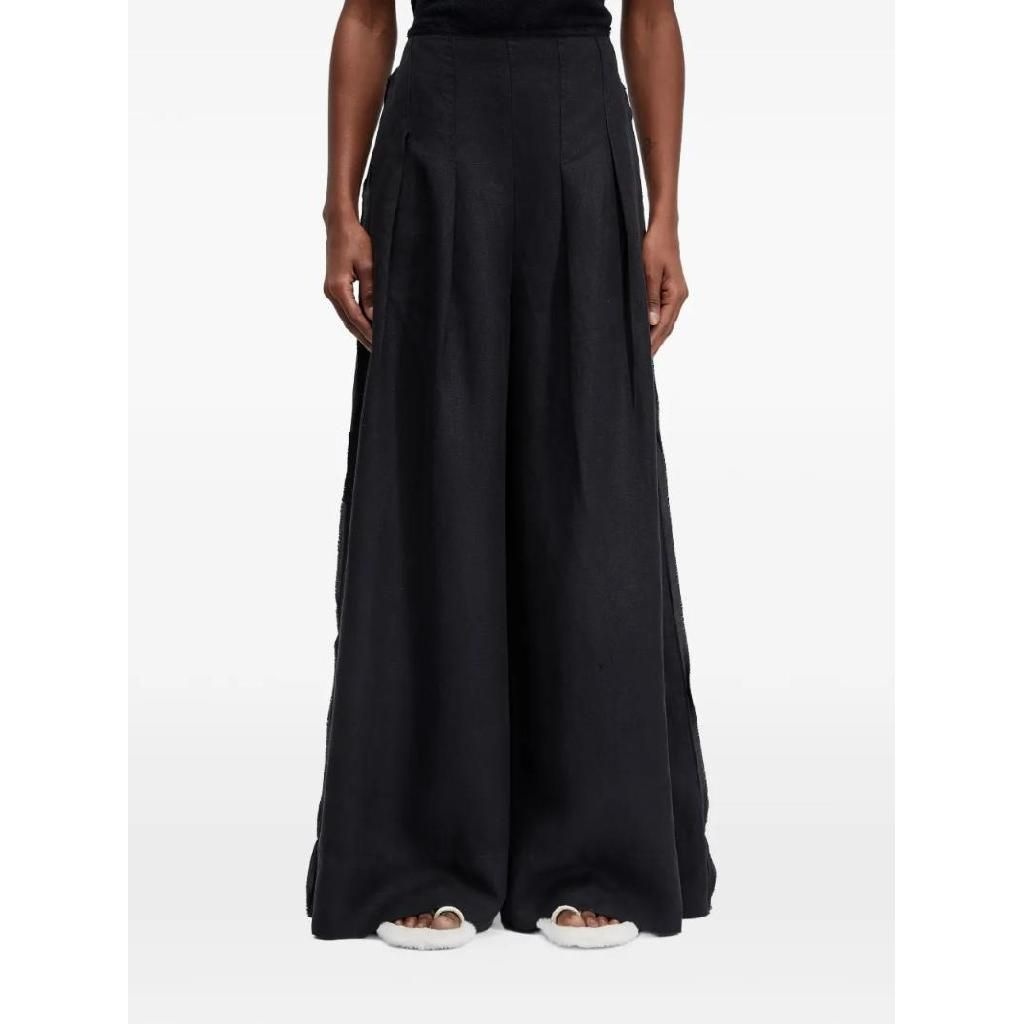 오스클랜 탑스티치 리넨 팬츠 75927 TP452638022