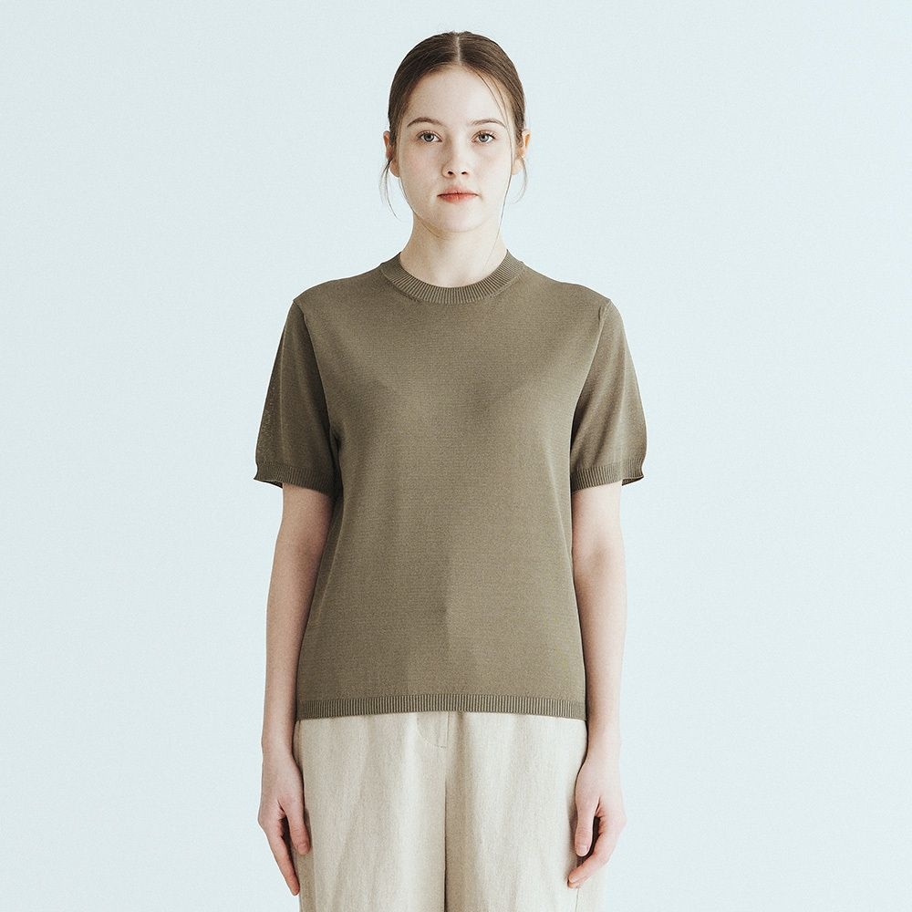 유닛 [AK분당점] [유닛] 카프리 니트 크루넥 풀오버 (UFLKCN211N-74)