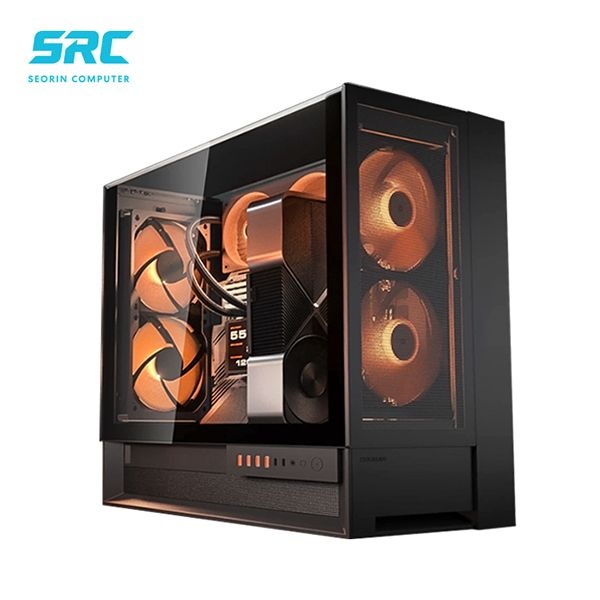 서린컴퓨터 서린컴퓨터 AMD 9800X3D_RAM 32GB_쿠거 Omny X 블랙 반본체PC