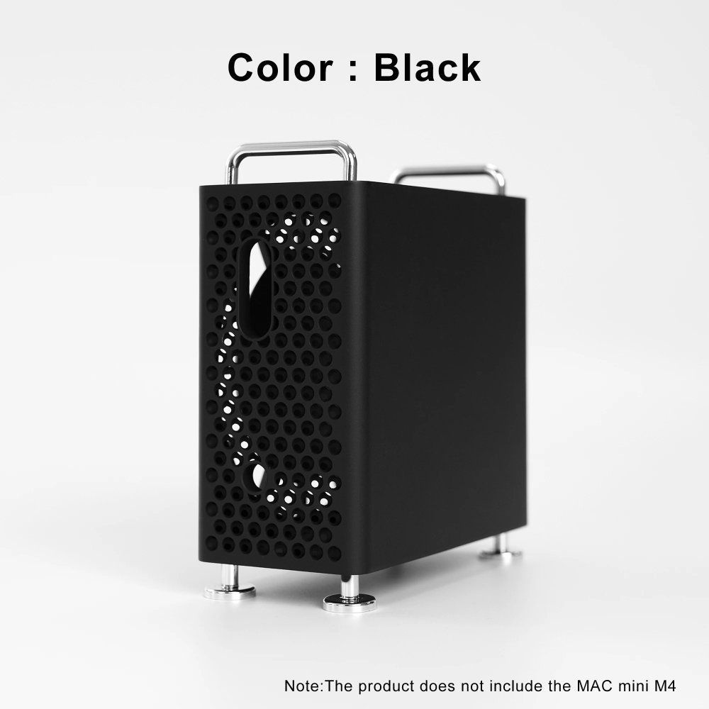 [해외] Apple Mac Mini M4 Pro 2024 용 휴대용 보호 가방 충격 방지 스토리지 ABS 하드 커버