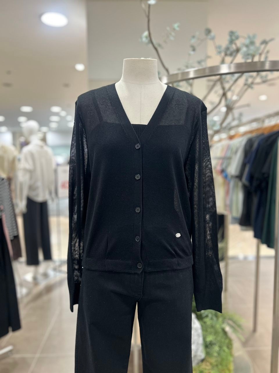 온앤온 온앤온 SET나시 시스루 긴팔 가디건 NJK5AD710