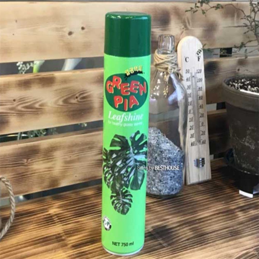 해들추천샵 잎광택제 스프레이 750ML 식물잎광택제 사무실화분관리 식물광택제