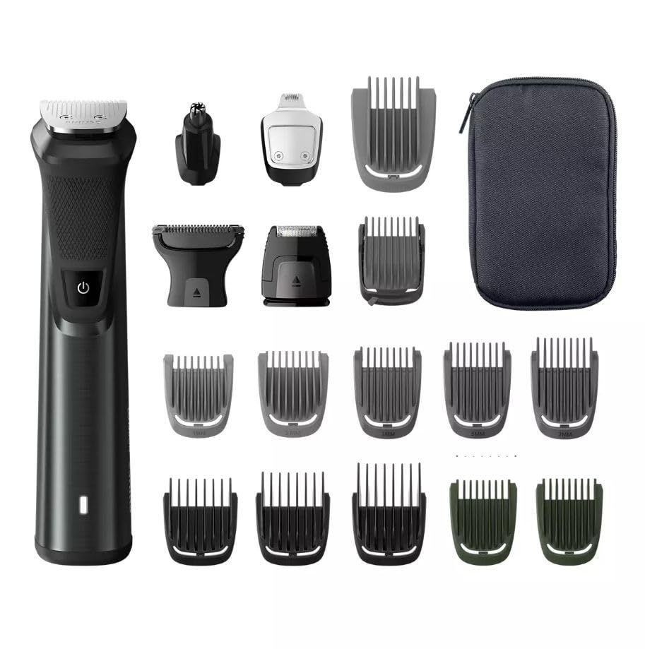 PHILIPS Norelco Multigroom 시리즈 9000-21 피스 남성용 그루밍 키트