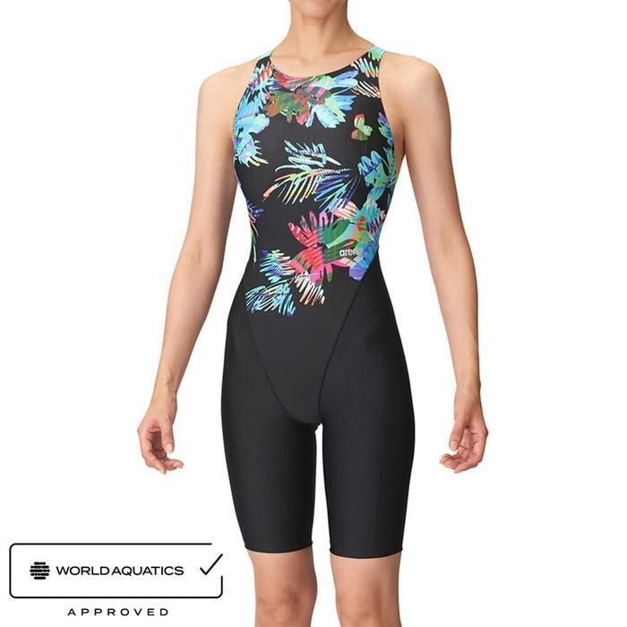 아레나 [패션플러스][아레나]아레나 여자 선수용 5부 반전신 수영복 W60242 경기용 (40725486A)