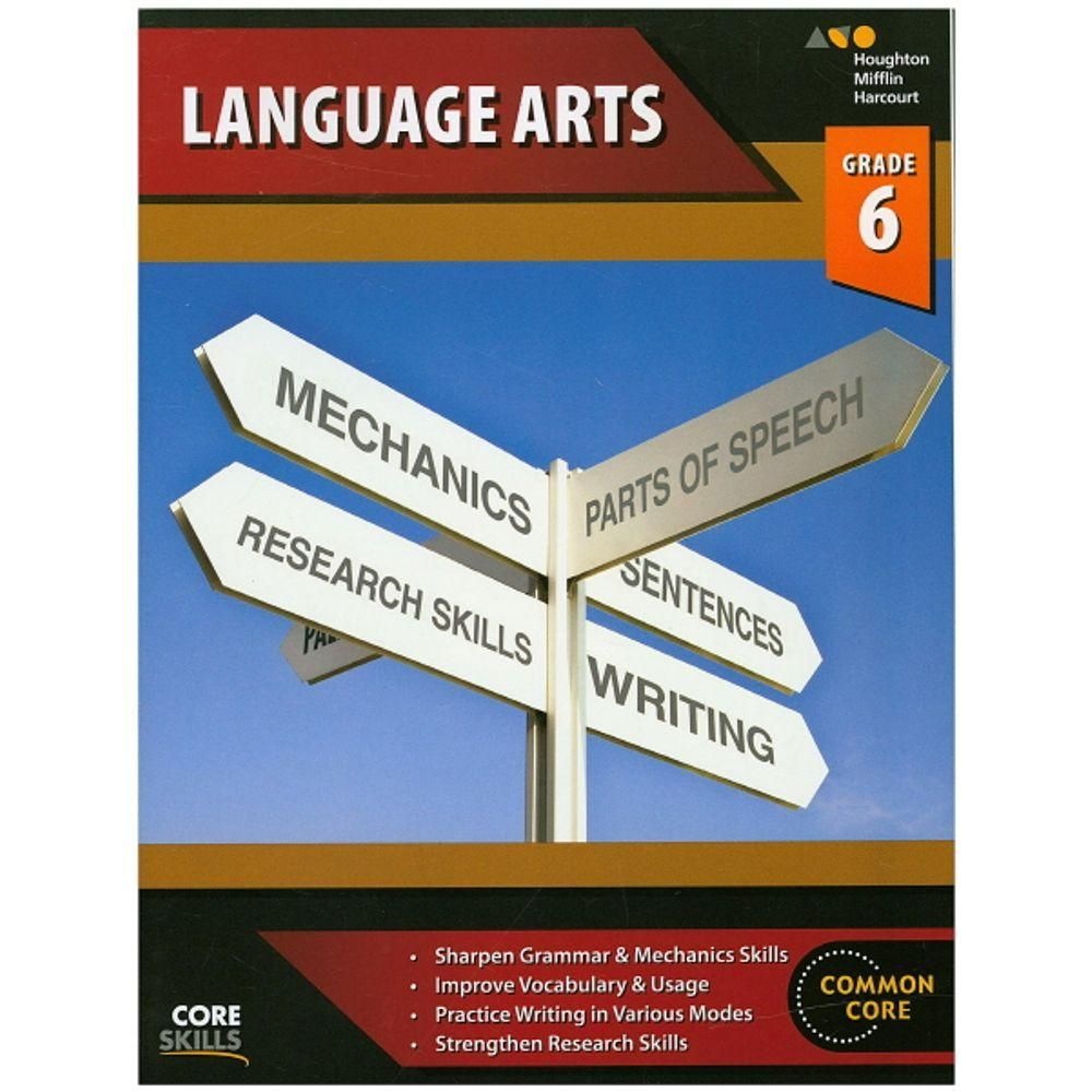 Houghton Mifflin Harcourt (HMH Steck-Vaughn Core Skills Language Arts 6