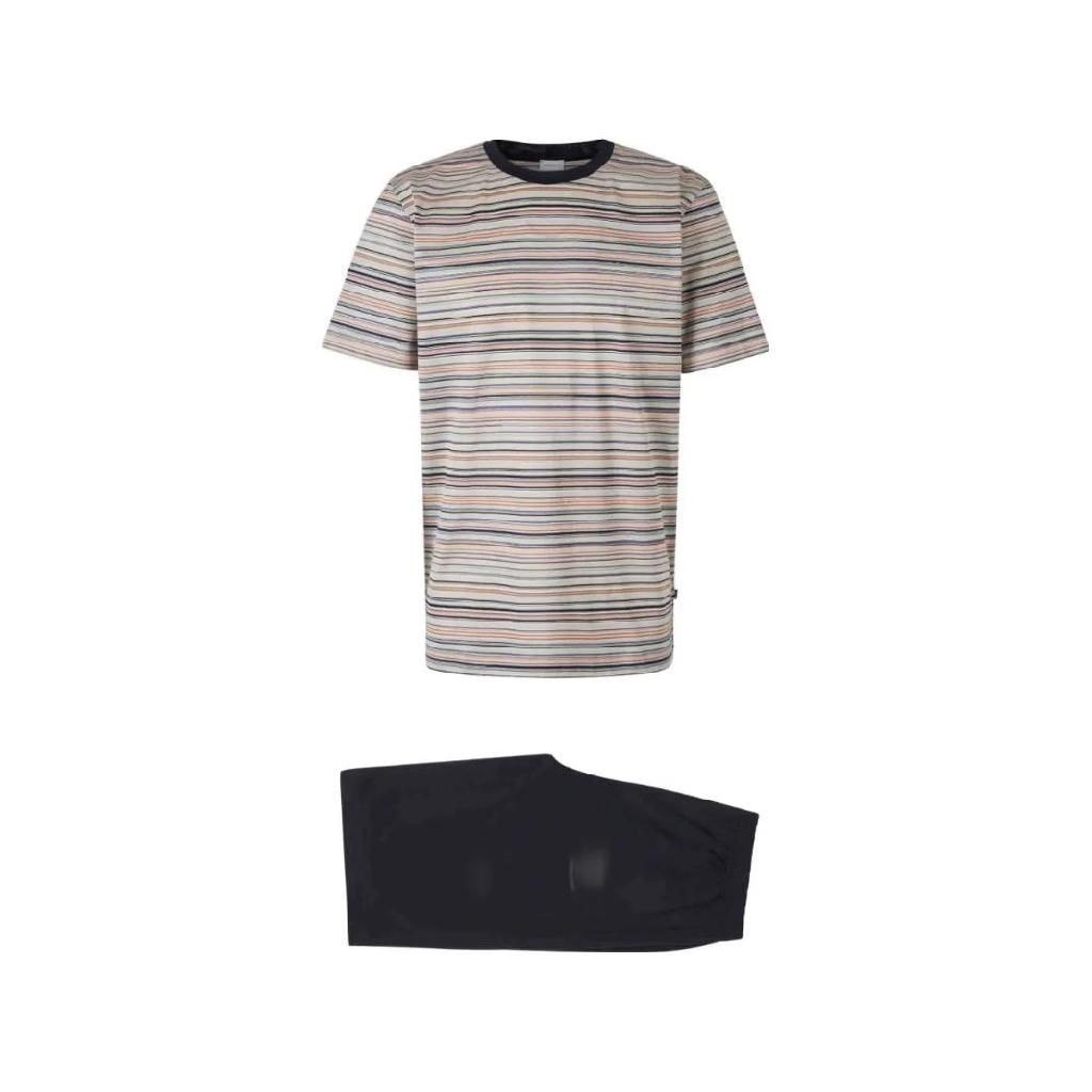 Zimmerli 짐멀리 Zimmerli 스트라이프 파자마 세트 341896051 TP450841651