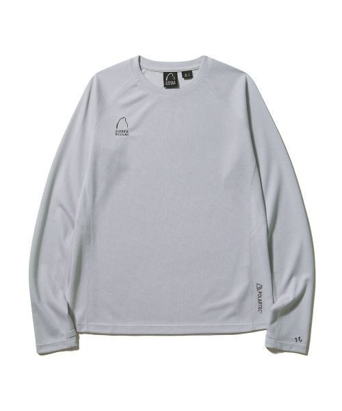 [매장정품} sierradesigns W) 폴라텍 파워드라이 맨던홀 (MENDENHALL) 긴팔티셔츠 LIGHT GREY