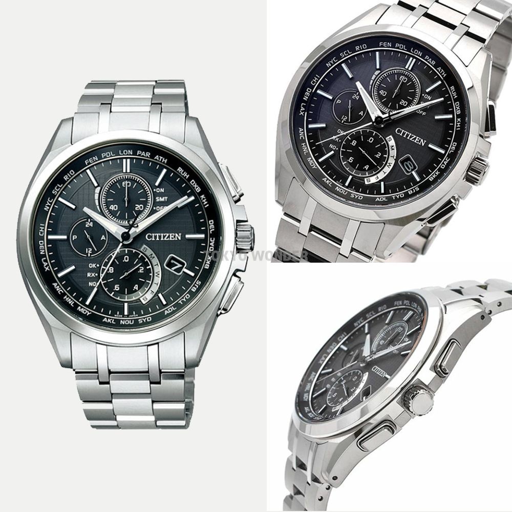 상세페이지 참조 [해외] 시티즌 아테사 남성 메탈 시계 AT8040-57E 크로노그래프 ATTESA