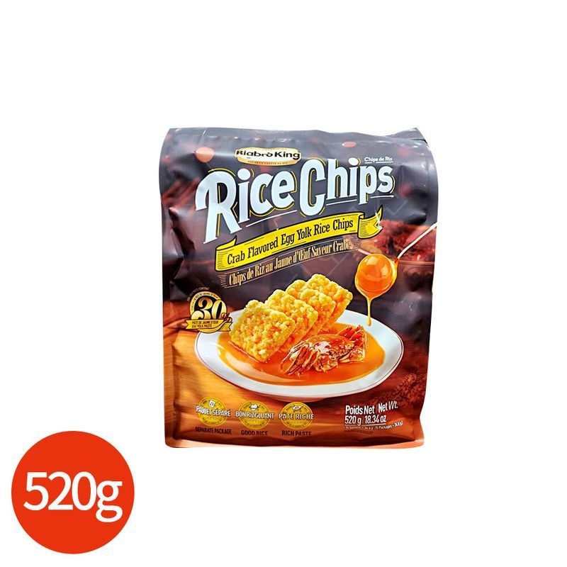 빅브로 킹 라이스 칩스 520g