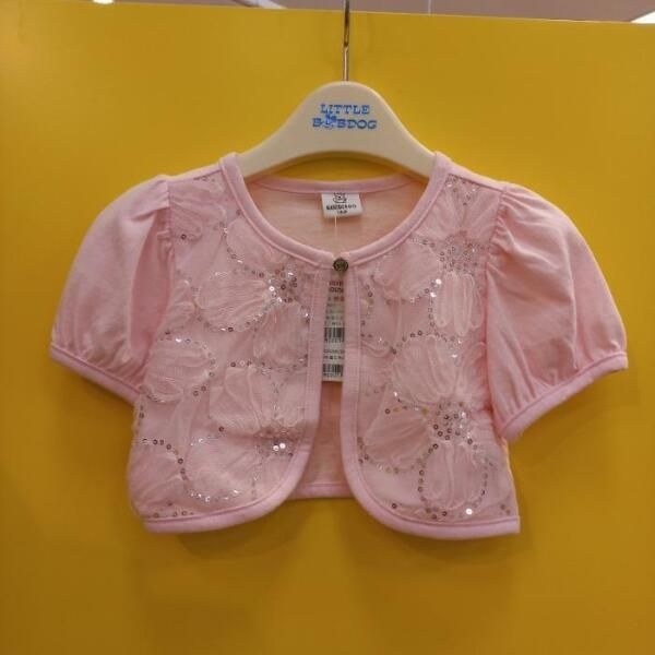 인다인 [리틀밥독_] 리틀밥독 HC11 빅플라워가디건  H222MCD01