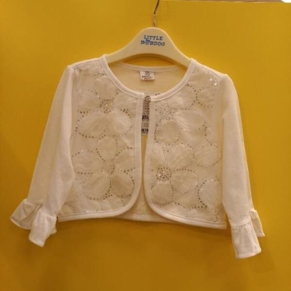 인다인 [리틀밥독_] 리틀밥독 HC11 반짝플라워가디건  H222MCD02