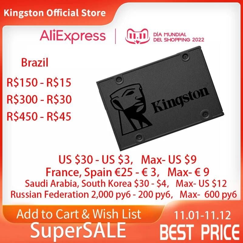 [해외] 노트북 SSD 에스에스디 M.2 2TB 1TB 하드 Kingston-내장 솔리드 스테이트 드라이브 120g 240g 256g 480g 512g SATA 3 2.5 인치 디스