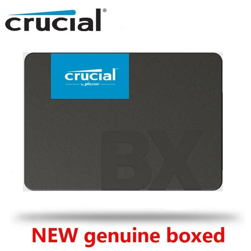 UnKnown [해외] 노트북 SSD 에스에스디 M.2 2TB 1TB 하드 중요한 BX500 240GB 480GB 1 테라바이트 3D NAND SATA 2.5 인치 내부 솔리드 스테이트