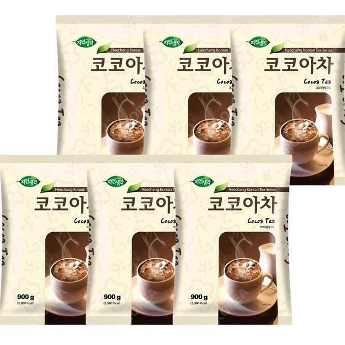 [패션플러스][희창유업]희창 코코아차 900g X 6개/자판기용 국산차 핫초코 코코아 (12156584)