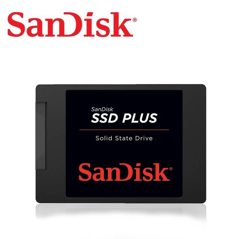 [해외] 노트북 SSD 에스에스디 M.2 2TB 1TB 하드 100% Sandisk Plus 120GB 240GB 480GB SATA III 2.5 노트북 솔리드 스테이트 디스크 내장