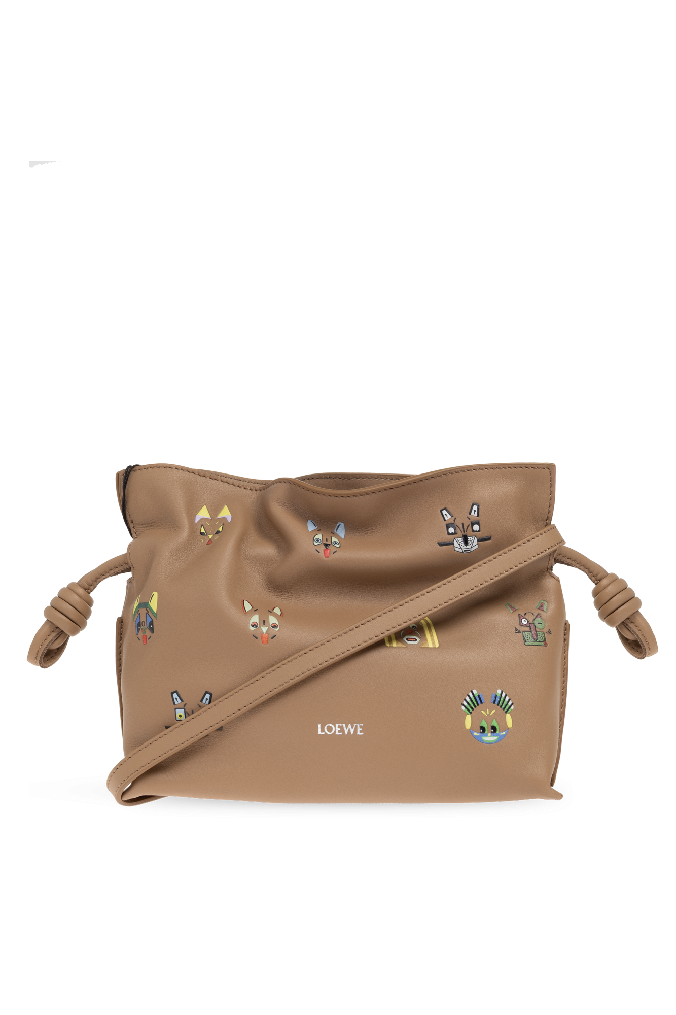 로에베 Conti Loewe ‘Flamenco 미니’ 클러치 A411FC2XAC0MOCHA