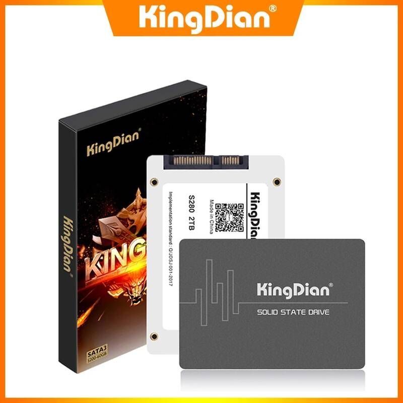 UnKnown [해외] 노트북 SSD 에스에스디 M.2 2TB 1TB 하드 KingDian-SSD 2.5 인치 120/240/480gb 1 테라바이트 HDD SATA 데스크탑용 내장 솔리드 스