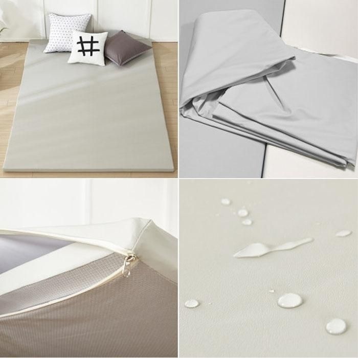 [4단 100x200]국내제작 놀이 논슬립 폴더 매트 커버