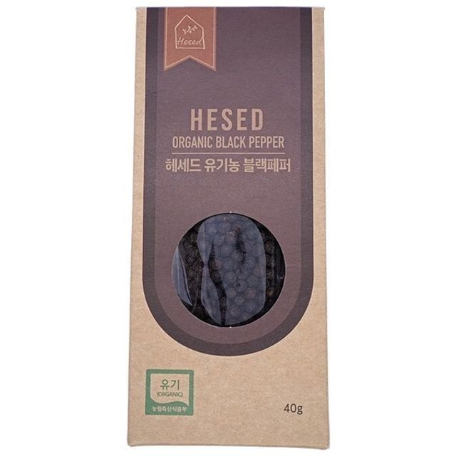 HesedAgricultureTradingCo.,LTD 캄보디아 캄폿 흑후추 리필 40g