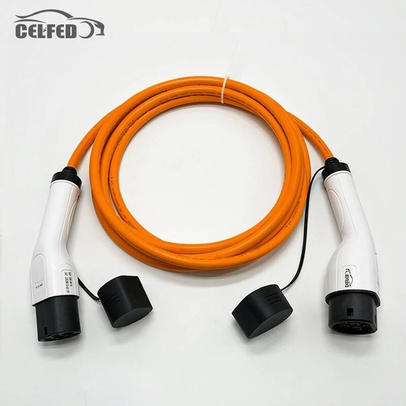 UnKnown [해외] 전기차충전기 32A 8m 대안 다채로운 TPU 케이블 전기 자동차 충전기용 고품질 Ev 충전기 유형 2 toType