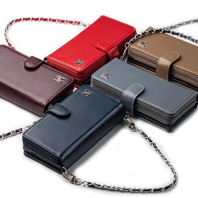 갤럭시 A6 2018 A600 rffi스팻 지퍼지갑 케이스 [BUV71763]