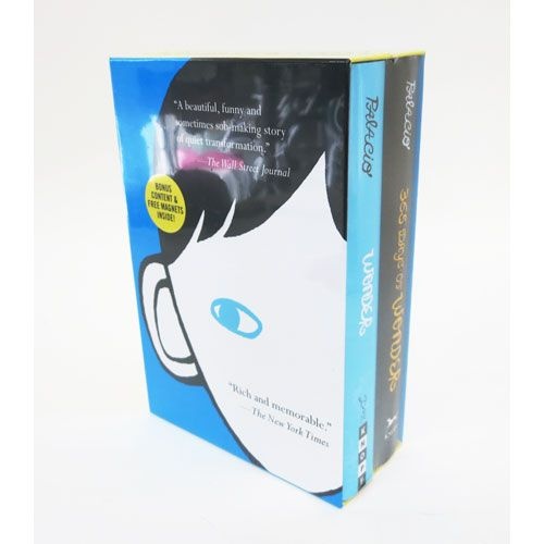 웬디북 영문 영어 유아 도서 Wonder365 Days of Wonder 하드커버 2종 박스 세트 Hardcover 미국판 아름다운 아이 연작 Bonus Content & Fr