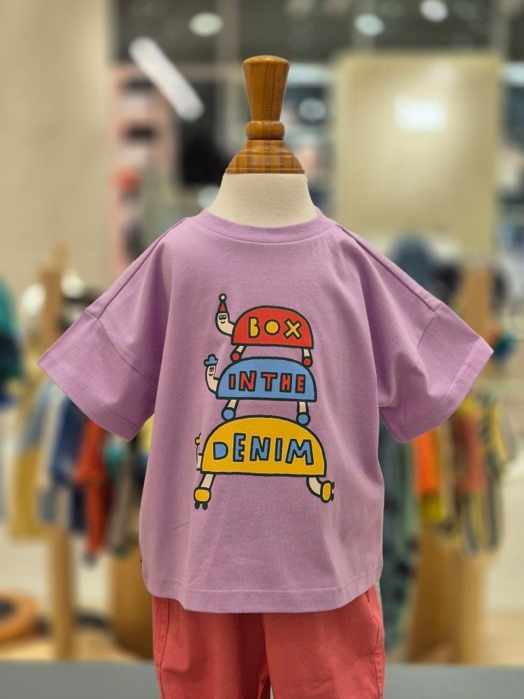 [롯데백화점] 리틀그라운드 [리틀그라운드]로고터틀반소매티셔츠(75311-332-05) LE1221376139