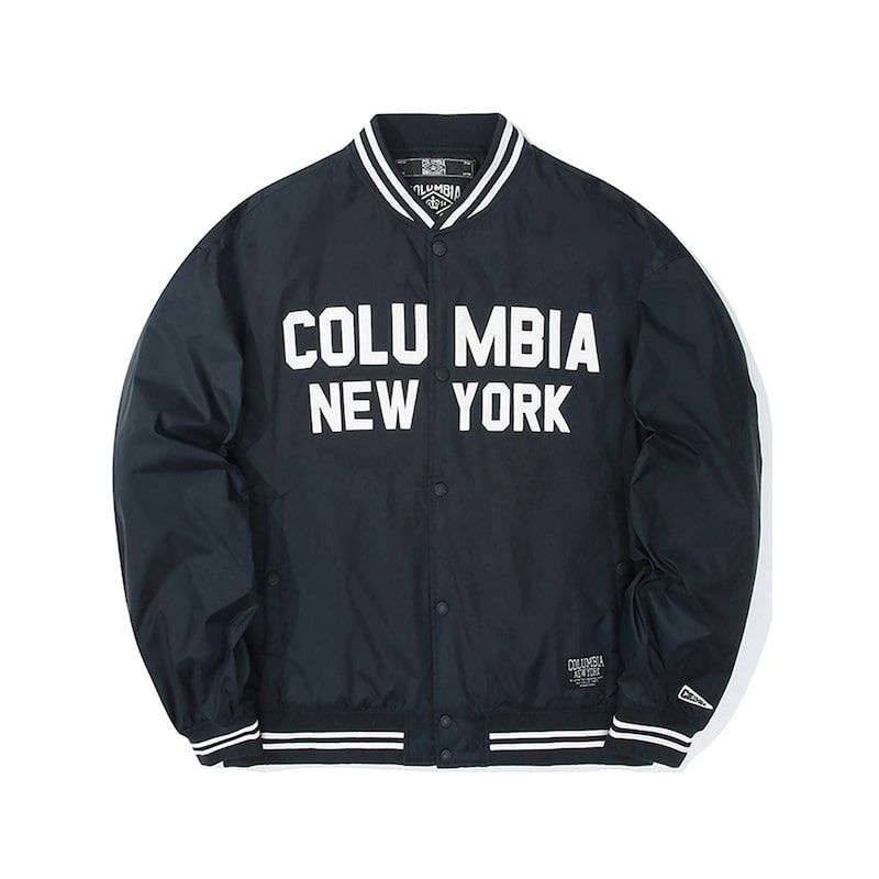 브랜드정품 컬럼비아 NEW YORK ARCH LOGO VASITY MEDIUM JACKET 다크네이비 313133