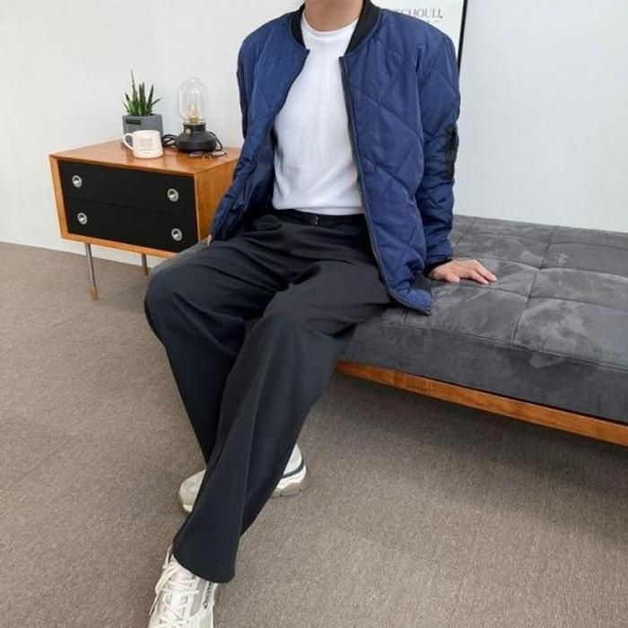 [패션플러스][주식회사 브이와이][JHQRLTP2_4B]다이아 다코스 누빔점퍼 남자 남성 패딩 (23828322A)