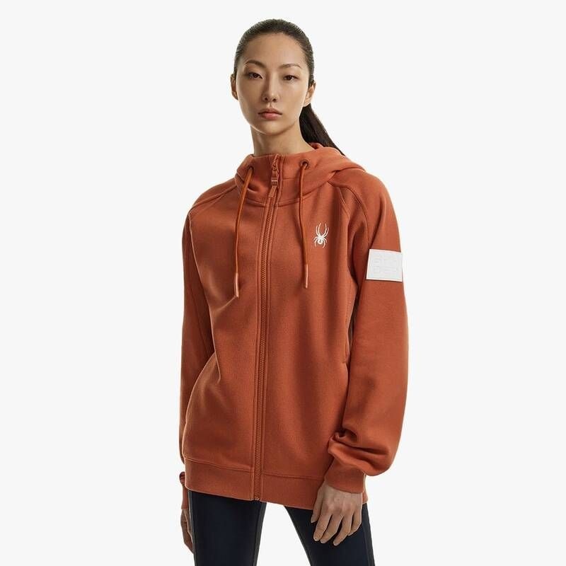 스파이더 <매장정품> SPYDER 스파이더 공용 베이직 와펜 후드 집업 SPHPCNFT303UDRD 1374185