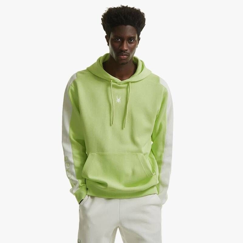 스파이더 <매장정품> SPYDER 스파이더 공용 슬리브 레터링 로고 후드 SPHPCNHD303ULIM 1373984