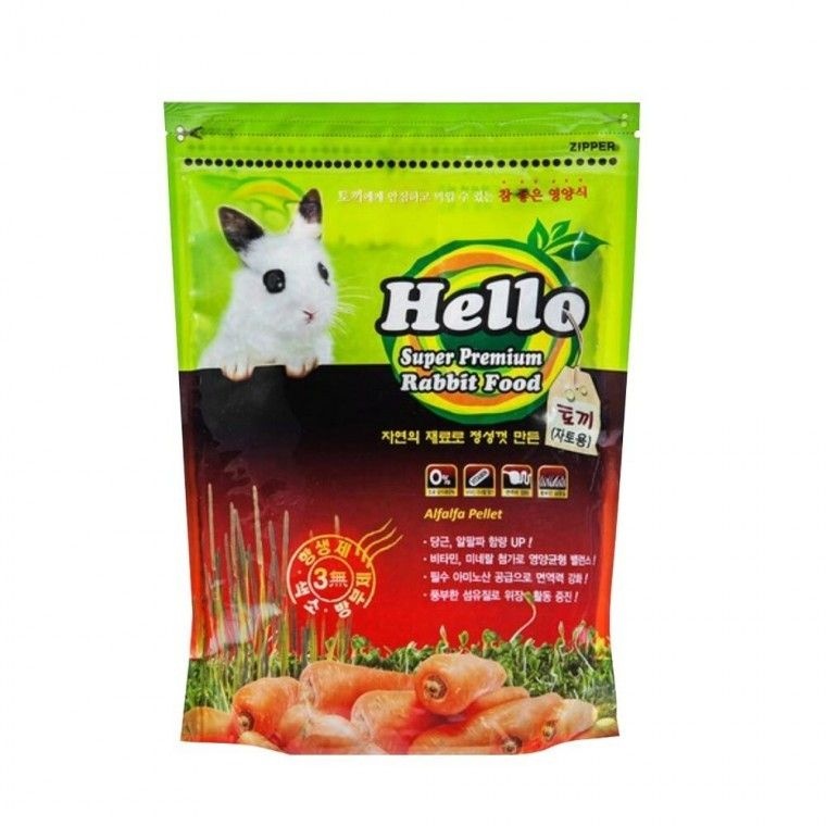㈜펫코 고퀄리티   어린토끼용 용품 자토 사료 토끼사료 1.1Kg 토끼 어린토끼 소동물 자토용