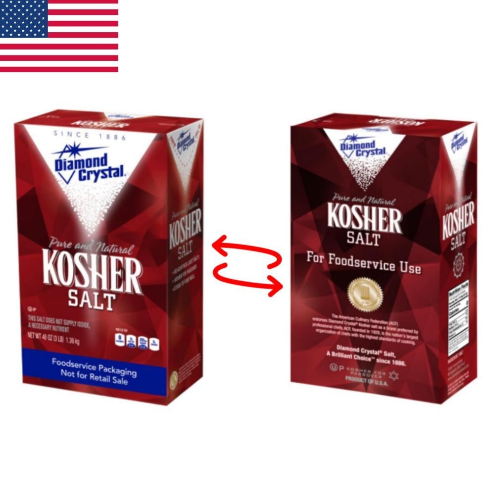 Diamond Crystal 코셔 소금 1.4kg 다이아몬드 크리스탈 Kosher Salt